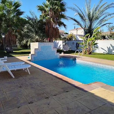 Relajante Con Piscina Y Barbacoa A 2 Km De La Playa By Chiclana Dreams *